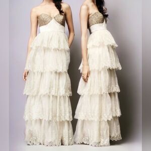 BHLDN Burnished Organza Gown